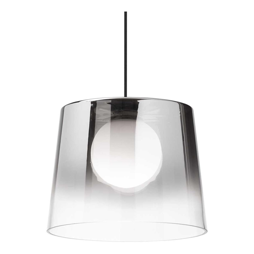 Ideal Lux -  Κρεμαστό φωτιστικό οροφής LED FADE 1xG9/3W/230V διάμετρος 27,3 cm γκρι/φιμέ