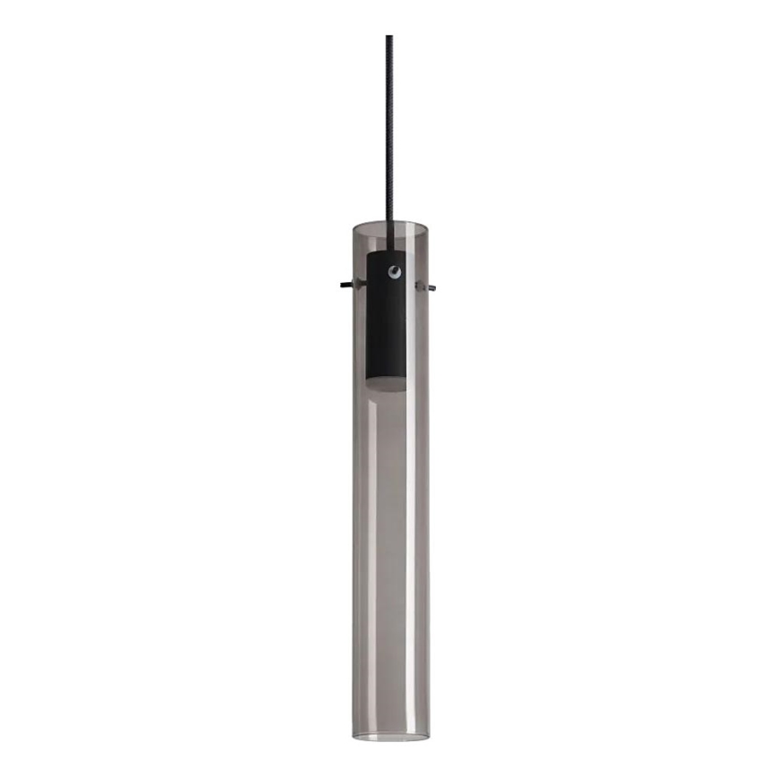 Ideal Lux -  Κρεμαστό φωτιστικό οροφής LED FLAM LED/10W/230V διάμετρος 6 cm CRI 90 γκρι