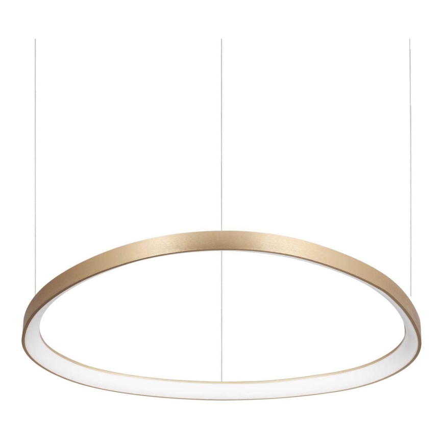 Ideal Lux -  Κρεμαστό φωτιστικό οροφής LED GEMINI LED/59W/230V διάμετρος 81 cm CRI 90 χρυσό