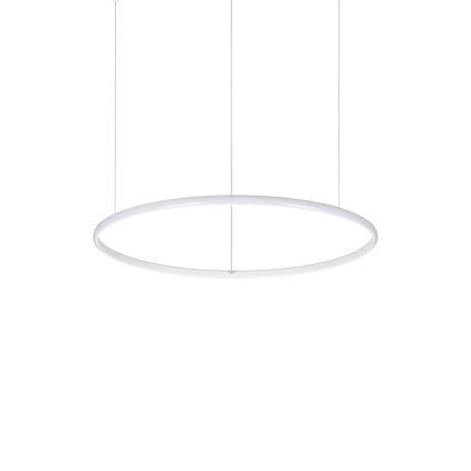 Ideal Lux -  Κρεμαστό φωτιστικό οροφής LED HULAHOOP LED/28W/230V 3000K διάμετρος 61 cm CRI 90 λευκό