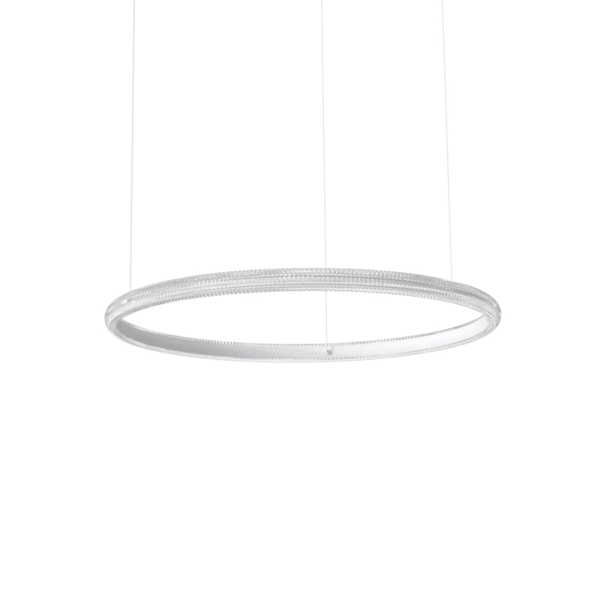 Ideal Lux -  Κρεμαστό φωτιστικό οροφής LED MIRACLE LED/45W/230V διάμετρος 80 cm CRI 90 ματ χρώμιο