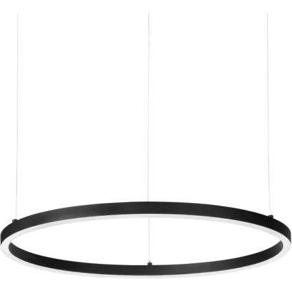 Ideal Lux -  Κρεμαστό φωτιστικό οροφής LED ORACLE SLIM LED/29W/230V 2700K διάμετρος 50 cm μαύρο