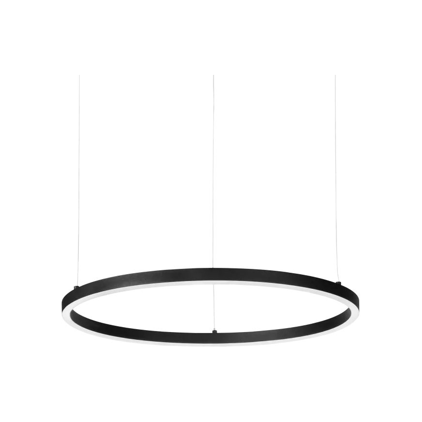 Ideal Lux -  Κρεμαστό φωτιστικό οροφής LED ORACLE SLIM LED/29W/230V 2700K διάμετρος 50 cm μαύρο