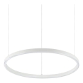 Ideal Lux -  Κρεμαστό φωτιστικό οροφής LED ORACLE SLIM LED/32W/230V 4000K διάμετρος 50 cm λευκό