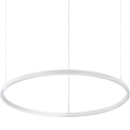 Ideal Lux -  Κρεμαστό φωτιστικό οροφής LED ORACLE SLIM LED/38W/230V διάμετρος 70 cm λευκό