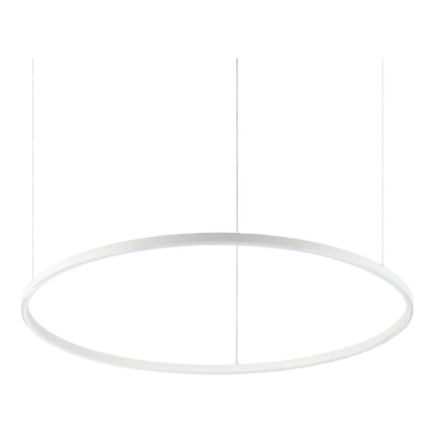 Ideal Lux -  Κρεμαστό φωτιστικό οροφής LED ORACLE SLIM LED/53W/230V 2700K διάμετρος 90 cm λευκό