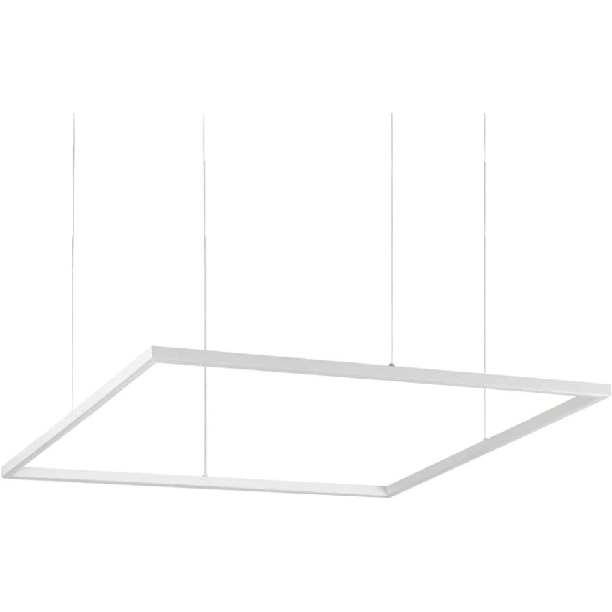 Ideal Lux -  Κρεμαστό φωτιστικό οροφής LED ORACLE SLIM LED/53W/230V 3000K 90x90 cm λευκό
