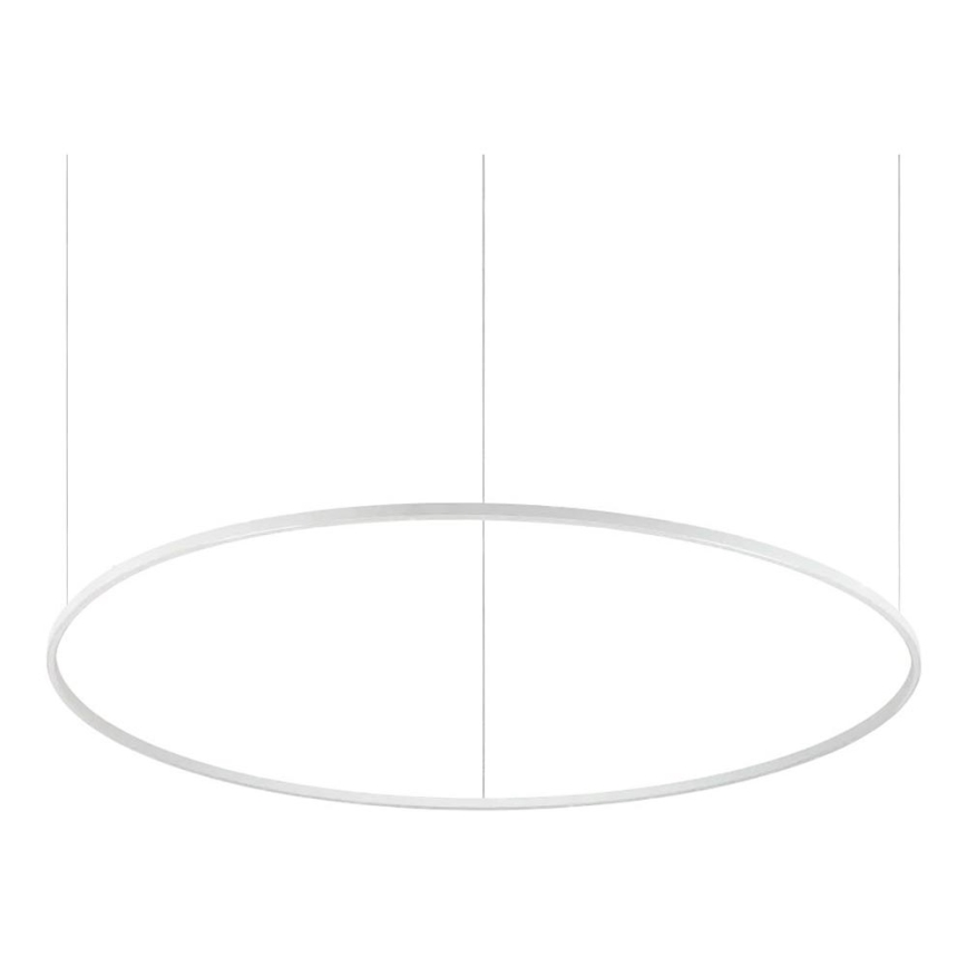 Ideal Lux -  Κρεμαστό φωτιστικό οροφής LED ORACLE SLIM LED/83W/230V 2700K διάμετρος 150 cm λευκό