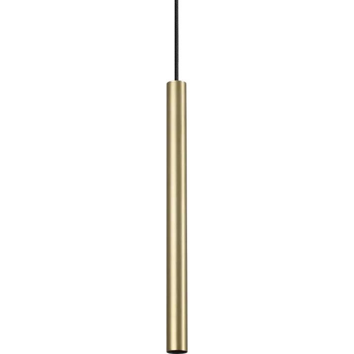 Ideal Lux -  Κρεμαστό φωτιστικό οροφής LED ULTRATHIN LED/11,5W/230V CRI 90 ορείχαλκος