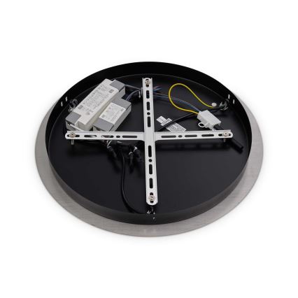 Ideal Lux -  Κρεμαστό φωτιστικό οροφής LED UMILE LED/55W/230V διάμετρος 60 cm CRI 90 ορείχαλκος/λευκό