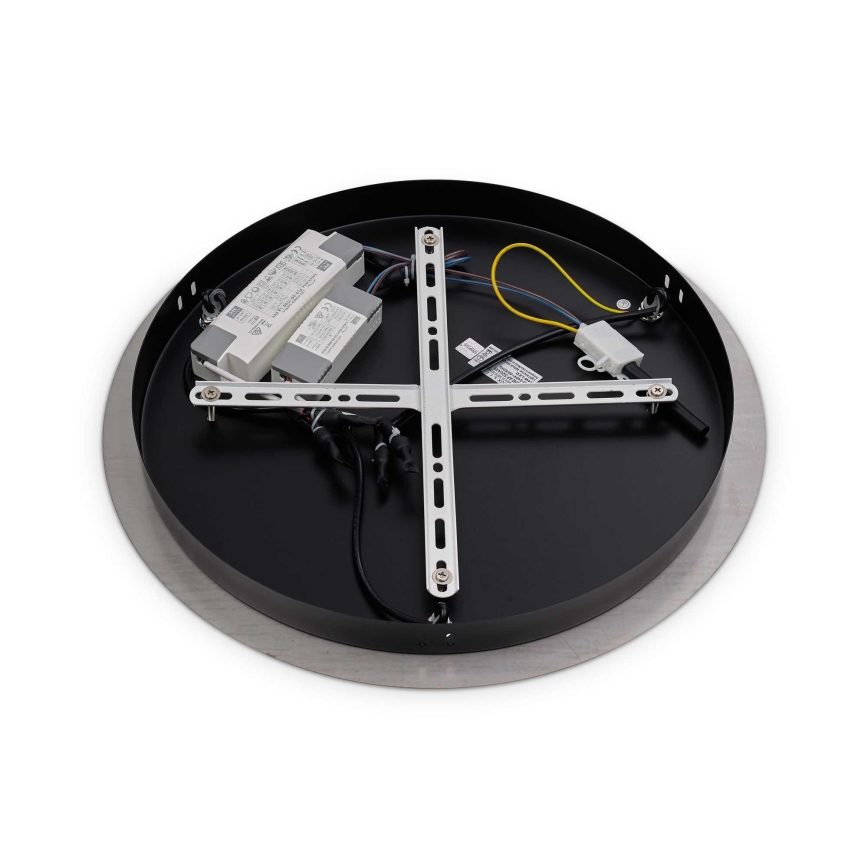 Ideal Lux -  Κρεμαστό φωτιστικό οροφής LED UMILE LED/55W/230V διάμετρος 60 cm CRI 90 ορείχαλκος/λευκό