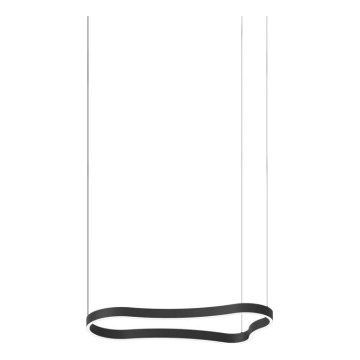 Ideal Lux -  Κρεμαστό φωτιστικό οροφής LED WAVES LED/37W/230V CRI 90 μαύρο