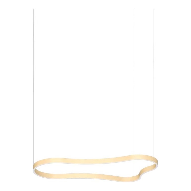 Ideal Lux -  Κρεμαστό φωτιστικό οροφής LED WAVES LED/45W/230V CRI 90 ορείχαλκος