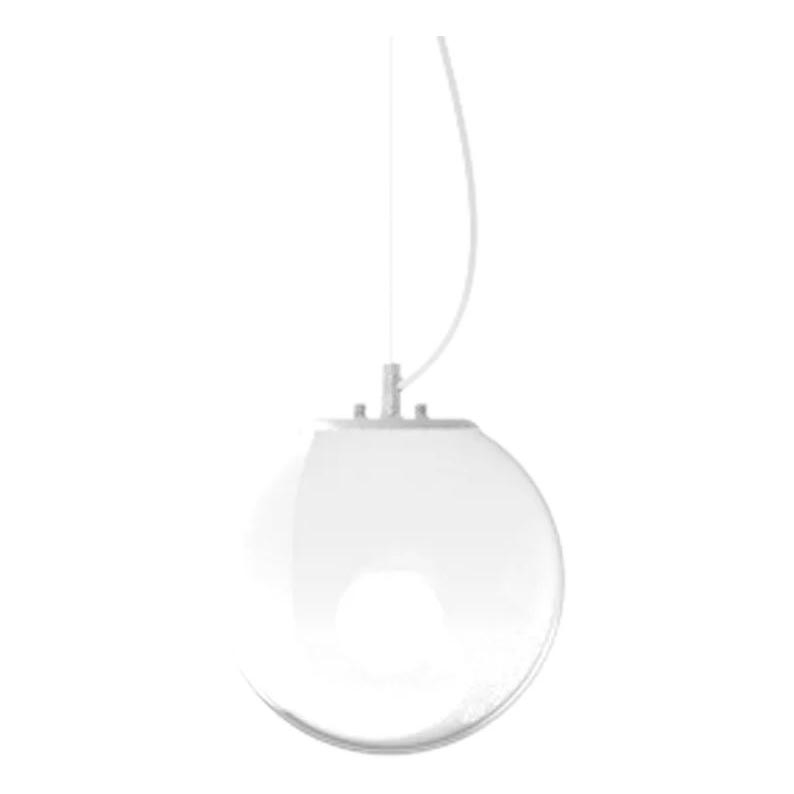 Ideal Lux - Κρεμαστό φωτιστικό οροφής MAPA 1xE27/42W/230V διάμετρος 20 cm διαφανές