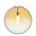Ideal Lux - Κρεμαστό φωτιστικό οροφής MAPA 1xE27/42W/230V διάμετρος 50 cm χρυσό/φιμέ