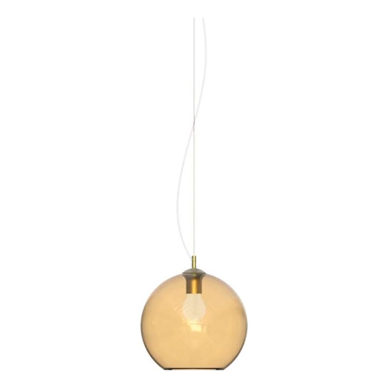 Ideal Lux - Κρεμαστό φωτιστικό οροφής NEMO 1xE27/42W/230V διάμετρος 20 cm μπεζ