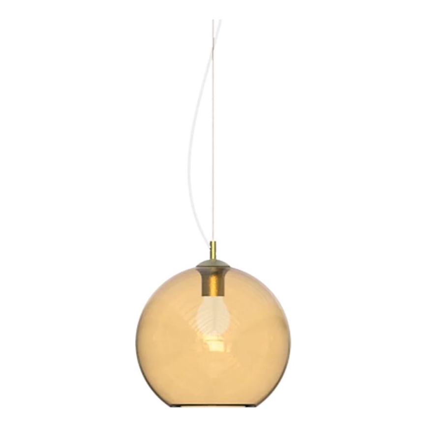 Ideal Lux - Κρεμαστό φωτιστικό οροφής NEMO 1xE27/42W/230V διάμετρος 30 cm μπεζ