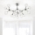 Ideal Lux - Κρυστάλλινη πλαφονιέρα οροφής NODI 15xG9/40W/230V γυαλιστερό χρώμιο