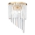 Ideal Lux - Κρυστάλλινο επιτοίχιο φωτιστικό CARLTON 3xE14/40W/230V χρυσό