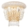 Ideal Lux - Κρυστάλλινο επιτοίχιο φωτιστικό DUBAI 2xE14/28W/230V χρυσό