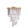 Ideal Lux - Κρυστάλλινο κρεμαστό φωτιστικό οροφής CARLTON 12xE14/40W/230V διάμετρος 50 cm χρυσό