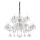 Ideal Lux - Κρυστάλλινο κρεμαστό φωτιστικό οροφής  CONTINENTAL 12xE14/40W/230V διάμετρος 86 cm διαφανές