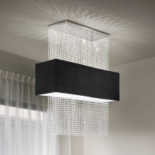 Ideal Lux - Κρυστάλλινο φως οροφής PHOENIX 5xE27/60W/230V