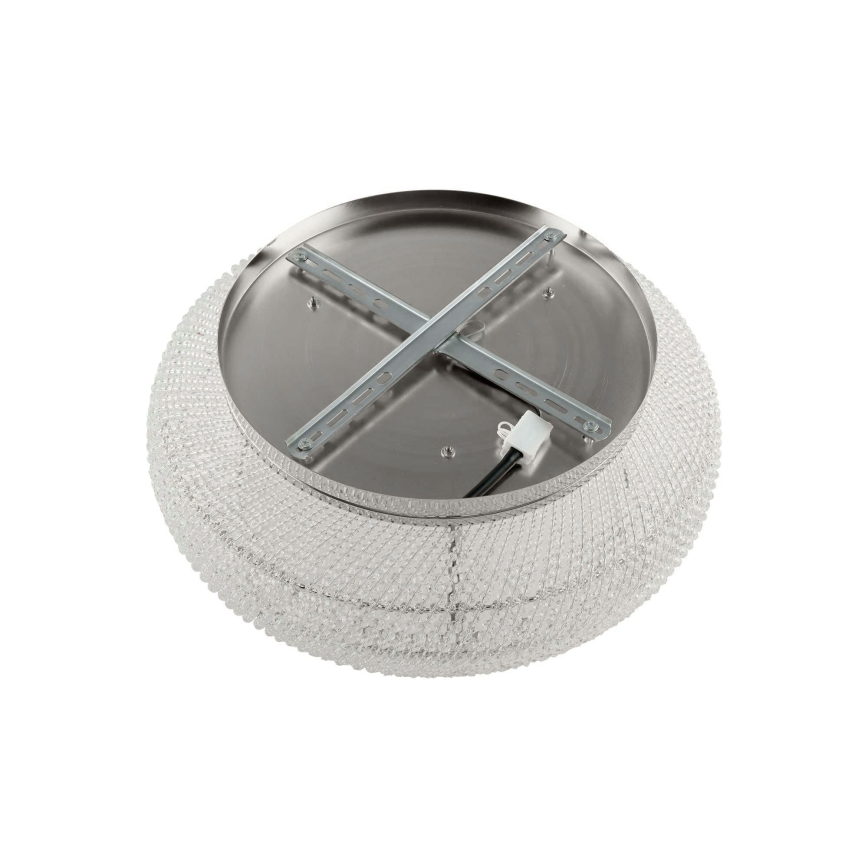 Ideal Lux - Κρυστάλλινο φωτιστικό οροφής PASHA 10xE14/40W/230V διάμετρος 55 γυαλιστερό χρώμιο