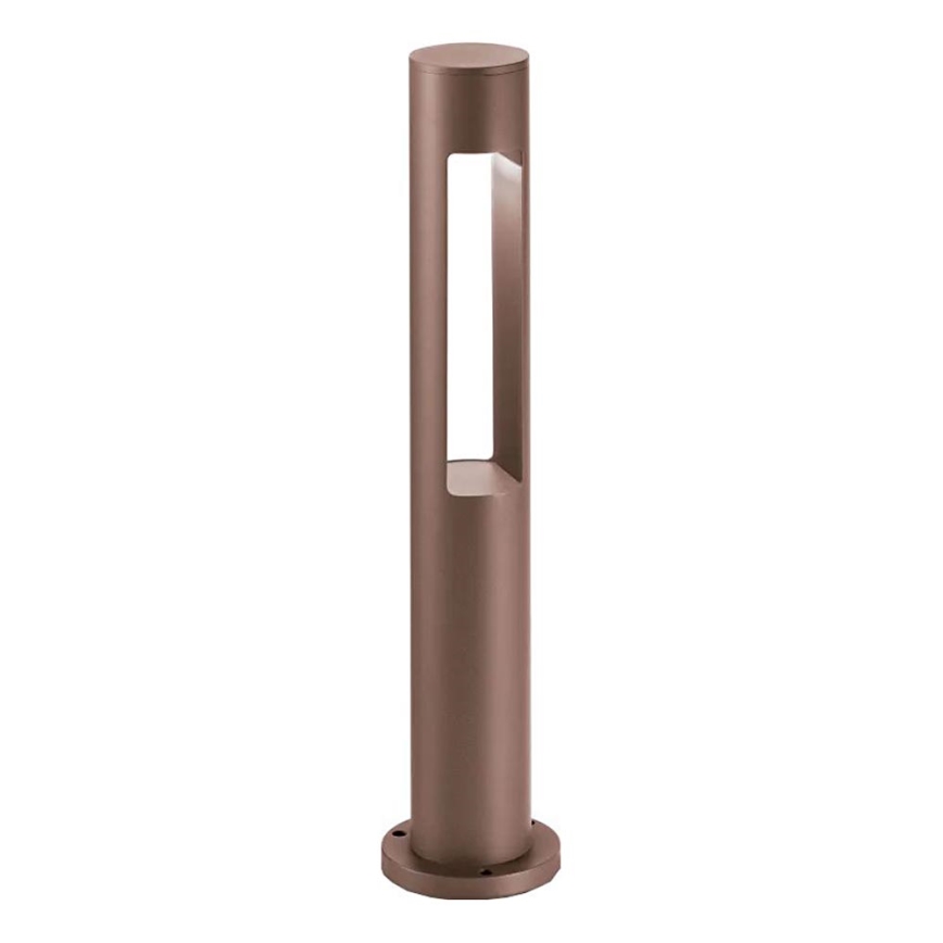 Ideal Lux - Λάμπα εξωτερικού χώρου ACQUA 1xG9/15W/230V 60 cm IP44 καφέ