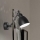 Ideal Lux - Λάμπα τοίχου 1xE27/60W/230V μαύρο
