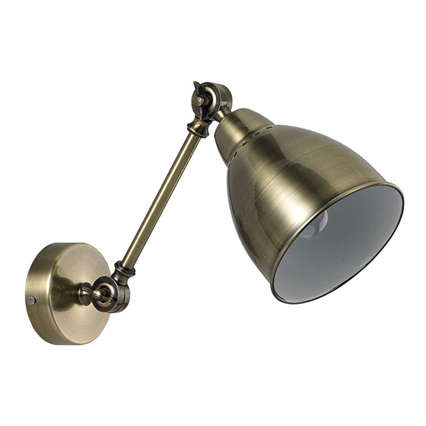 Ideal Lux - Λάμπα τοίχου 1xE27/60W/230V μπρονζέ