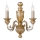 Ideal Lux - Λάμπα τοίχου FIRENZE 2xE14/40W/230V χρυσό