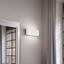 Ideal Lux - Φως τοίχου 2xE27/60W/230V λευκό