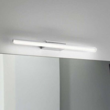 Ideal Lux - Φωτισμός καθρέφτη μπάνιου LED RIFLESSO LED/16W/230V 62 cm CRI 90 IP54 γυαλιστερό χρώμιο