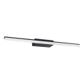 Ideal Lux - Φωτισμός καθρέφτη μπάνιου LED RIFLESSO LED/16W/230V 62 cm CRI 90 IP54 μαύρο