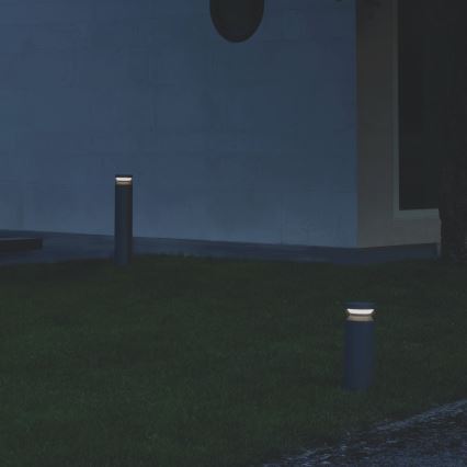 Ideal Lux - Φωτιστικό LED εξωτερικού χώρου BOEING LED/14W/230V διάμετρος 70 cm CRI 90 IP65 μαύρο