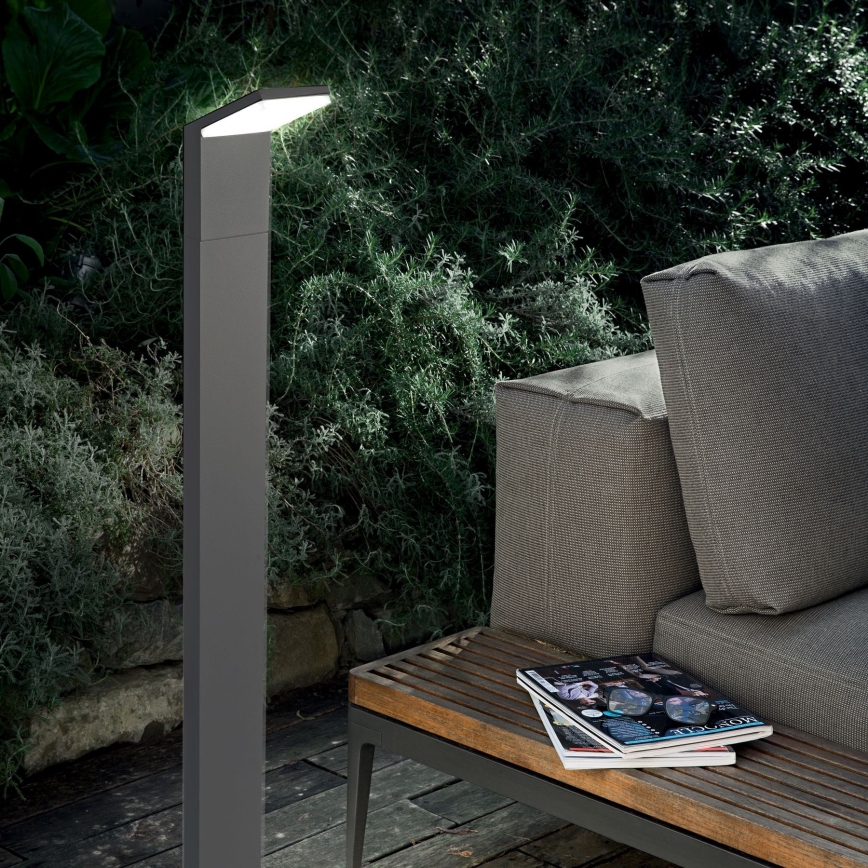 Ideal Lux - Φωτιστικό LED εξωτερικού χώρου STYLE LED/8,5W/230V 4000K 100 cm CRI 90 IP54 ανθρακί