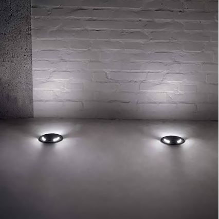 Ideal Lux - Φωτιστικό δρόμου εξωτερικού χώρου LED CECI 1xGU10/4,5W/230V IP67 μαύρο