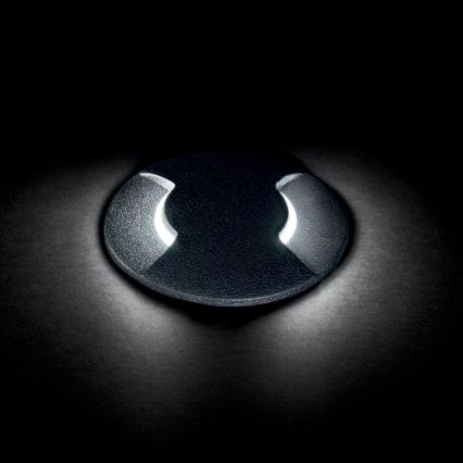 Ideal Lux - Φωτιστικό δρόμου εξωτερικού χώρου LED CECI 1xGU10/4,5W/230V IP67 μαύρο