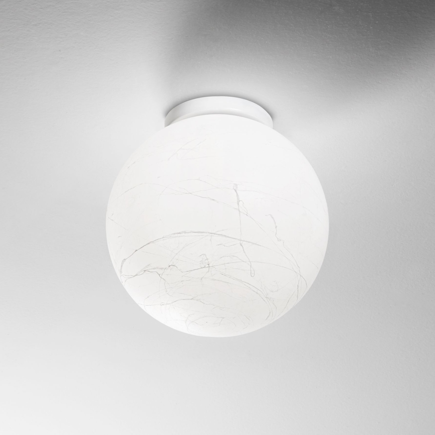 Ideal Lux - Φωτιστικό οροφής CARTA 1xE27/25W/230V διάμετρος 40 cm λευκό