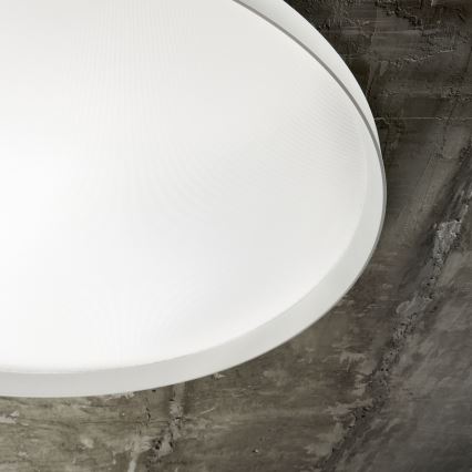Ideal Lux - Φωτιστικό οροφής LED FLY LED/26W/230V 2700K διάμετρος 45 cm CRI 90 IP40 λευκό