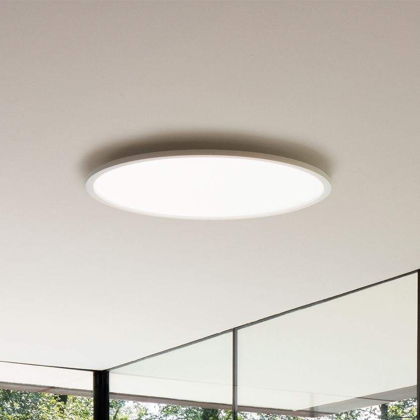 Ideal Lux - Φωτιστικό οροφής LED FLY LED/68W/230V 3000K διάμετρος 90 cm CRI 90 IP40 λευκό