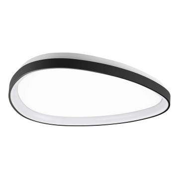 Ideal Lux - Φωτιστικό οροφής LED GEMINI LED/30W/230V διάμετρος 61 cm CRI 90 μαύρο