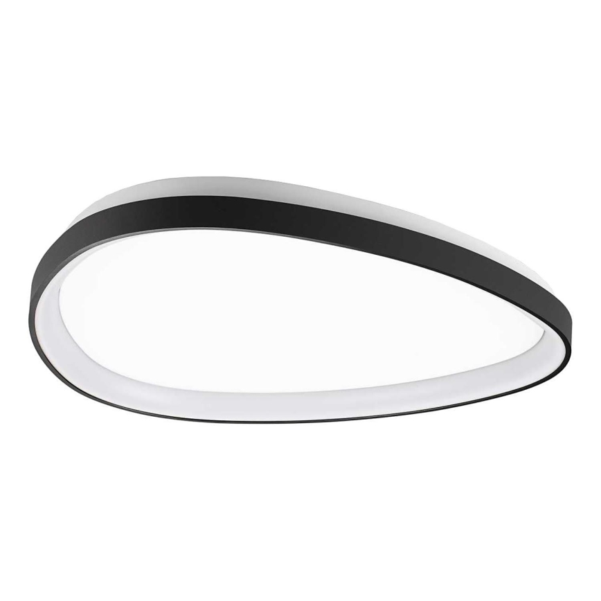 Ideal Lux - Φωτιστικό οροφής LED GEMINI LED/30W/230V διάμετρος 61 cm CRI 90 μαύρο