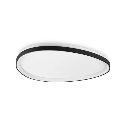 Ideal Lux - Φωτιστικό οροφής LED GEMINI LED/42W/230V διάμετρος 81 cm CRI 90 μαύρο