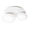 Ideal Lux - Φωτιστικό οροφής LED NINFEA 2xGX53/9W/230V λευκό