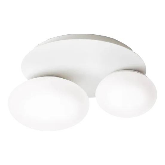 Ideal Lux - Φωτιστικό οροφής LED NINFEA 2xGX53/9W/230V λευκό