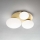Ideal Lux - Φωτιστικό οροφής LED NINFEA 3xGX53/9W/230V χρυσό