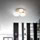Ideal Lux - Φωτιστικό οροφής LED NINFEA 3xLED/9W/230V χρυσαφί