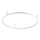Ideal Lux - Φωτιστικό οροφής LED ORACLE SLIM LED/37W/230V 2700K διάμετρος 70 cm λευκό